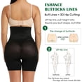 thumbnail image 4 of MISS MOLY High Waist Control Shorts for Women Tummy Control Shapewear Butt Lifter Seamless Body Shaper, 4 of 6