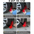 thumbnail image 5 of Verrou de Volant Dispositif Antivol pour Voiture Sécurité Lourde Verrou de Voiture Dispositif de Verrouillage Antivol Grande Dissuasion Verrou de Roue de Voiture Réglable, 5 of 5