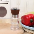 thumbnail image 4 of And Pepper Shakers Elegant With Clear Glass Bottom Compact Cooking Kitchen And Dining Room Use Classic Refillable Design, 4 of 4