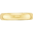 thumbnail image 3 of 10K Yellow Gold 10Ky 5mm Standard Comfort Fit Band Size 4 Made In United States 1cf050-4, 3 of 5