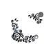 thumbnail image 1 of Reflective Black Acrylic Wall Décor Stickers for TV Background Bathroom 1Pack, 1 of 4