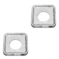 thumbnail image 2 of Bewildely 10 piezas de lámina de aislamiento térmico para estufa, quemador eléctrico, cubiertas a prueba de aceite, protectores, suministros Type1 NO1, 2 of 6