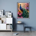 thumbnail image 7 of Diamond Art Kits for Adults - 5d Peacock Among Vibrant Flowers Diamond Painting for Adults, Diamond Art for Adults Beginners, Diamond Painting Kits for Adults for Home Wall Decor, 7 of 7