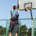 thumbnail image 5 of Sikiie Lively Cute Turtle Basketball Jersey Reversible Men's Mesh Athletic Sports Shirts Training Practice S-4XLMedium, 5 of 6