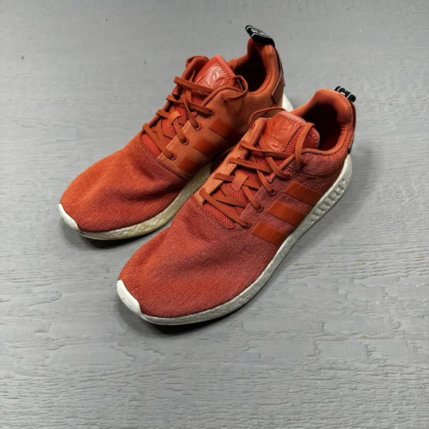 Ad-id-as Shoes Mens 14 Orange Training Casual Workout Lightweight Gym FLAW