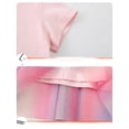 thumbnail image 5 of Emy Dola Toddler Girl's Casual Short Sleeve Tutu Skater Princess Tulle Dress 2-7T Kids Easter Party Dresses - 1Pcs Dancegirl, 5 of 6