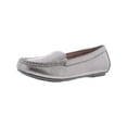 thumbnail image 1 of Vionic Women's Debbie Leather Metallic Slip On Moccasin Loafers Metallic 7M, 1 of 3