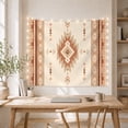 thumbnail image 5 of Southwestern Diamond Geometric Pattern on Cream Background, Cozy Boho for Wall Decor Lovers, Rustic Southwestern Art Housewarming Gift, Tapestry Wall Hanging for Living Room and Bedroom, 5 of 7