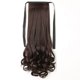 thumbnail image 3 of Peluca de cola de caballo larga y rizada con clip envolvente en extensiones de cabello de cola de caballo, 3 of 3