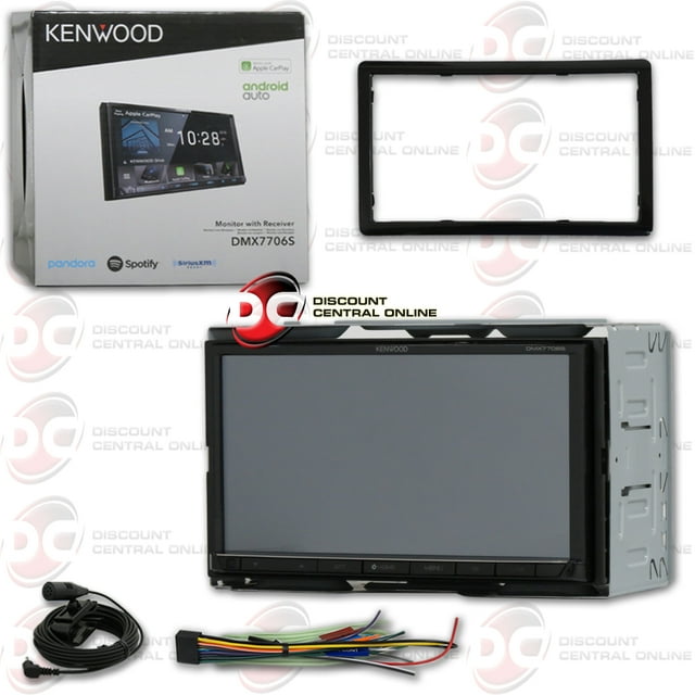 Kenwood DMX7706S 2Din 6.95" Touchscreen LCD Car USB/Digital Media