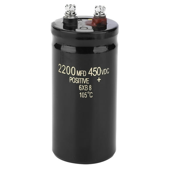 SHAR Bolt Pin Electrolytic Capacitor 450V 2200uf Aluminium Electrolysis Dielectric Capacitor