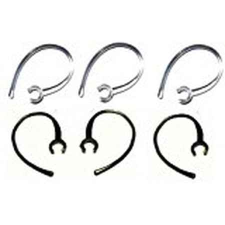 - 6 Ear Hook Loops- (3-blk, 3-clr), Replacement. Bluetooth Repair Parts For: Samsung Hm1000, Hm1100, Hm1200, Hm1700, Hm3500. Motorola H-series 270, 371, 375, 385 ,390, 560, 620, 680, Lg-hbm 235, Plantro