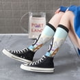 thumbnail image 5 of Masiiu Bluey Print Adult Crew socks, Comfortable Novelty Colorful Patterned, Breathable, Stylish Colorblock for Men Women, 5 of 6