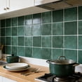 thumbnail image 3 of 10 Pcs, 3D Peel and Stick Tile, 11.8"×11.8" 10-Sheet PVC Square Peel and Stick Backsplash for Kitchen Stick on Tiles for Bathroom, Living Room, Fireplace, Wall Decor, 3 of 7
