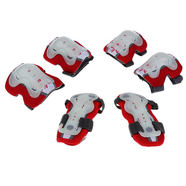 6 Piezas Niños Niño Niña Resplandor en la Oscuridad Codo Rodillerauñequeras Engranajes de Protección para Patinaje Patineta Bicicleta Scooter 3 Baoblaze Patines de codo de patinaje sobre ruedas