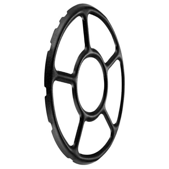 Toyvian Compact Black Metal Pot Holder Rack for Gas Cooker Stable Wok Support in Kitchen