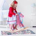 thumbnail image 4 of Indoor Doormat for Home Entrance Entry Way 35"x24" Lily Flowers Non Slip Welcome Mat 3D Digital Print Machine Washable Outdoor Rugs, 4 of 7