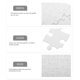 thumbnail image 2 of 4 hojas de grafiti Rompecabezas en blanco Piezas de rompecabezas en blanco Dibujo DIY Piezas de rompecabezas en blanco, 2 of 7