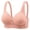 Watermelon Red#wireless bras for women, variant on UVEASISHA Wireless Bra for Women Wide Straps Side Smooth Bralettes Comfort Push Up Bras Full Coverage Everyday Bras Breathable Minimizer Bras Beige 42