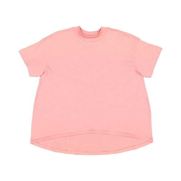 LAT B06938275 Women High-Low T-Shirt, Mauvelous - Large
