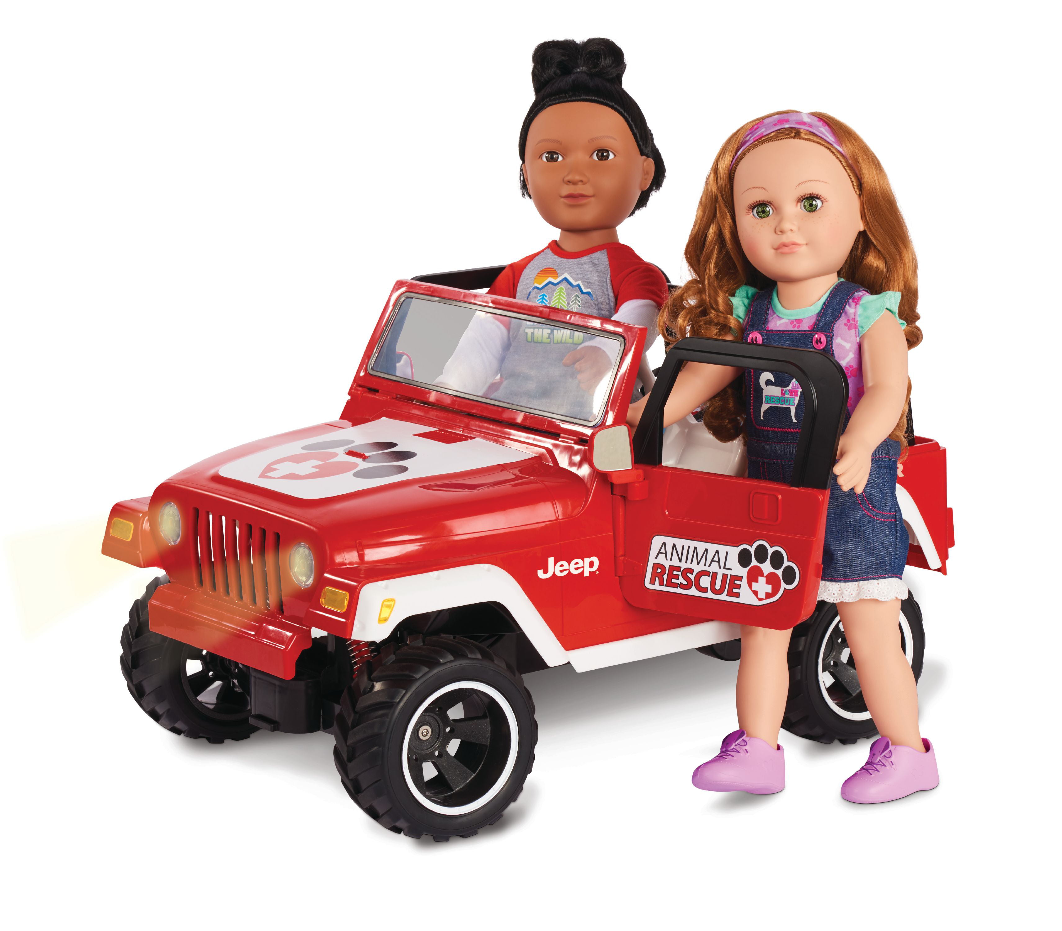 18 inch doll jeep