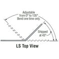 thumbnail image 4 of LS 7-7/8 in. 18-Gauge Galvanized Adjustable L Angle LS90, 4 of 5