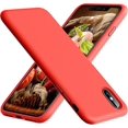 thumbnail image 1 of IPhone 6s case, soft liquid silicone, ultra-thin rubber, whole body protectionRed, 1 of 5