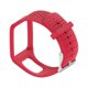 thumbnail image 3 of Injueey Correa de silicona de repuesto para reloj GPS multideportivo Cardio Runner Relojes inteligentes rojo, 3 of 6