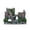 🍒 Gray_New#2672, variant on Underwater Castle Aquarium Ornament Resin Fish Tank Cave Hideout, Gray Decorative Shelter, Shrimp Breeding House,Castle Decor, 6.7 x 5.1 x 2.8 in