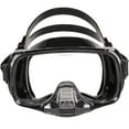 thumbnail image 3 of IST Imperial Panoramic View Hands-Free Water Clearance Mask (Black Silicone), 3 of 3