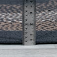 thumbnail image 5 of Super Area Rugs Bradford Indoor Outdoor Reversible Braided Rug 2' x 3' Oval - Taupe, Gray & Ivory, 5 of 5