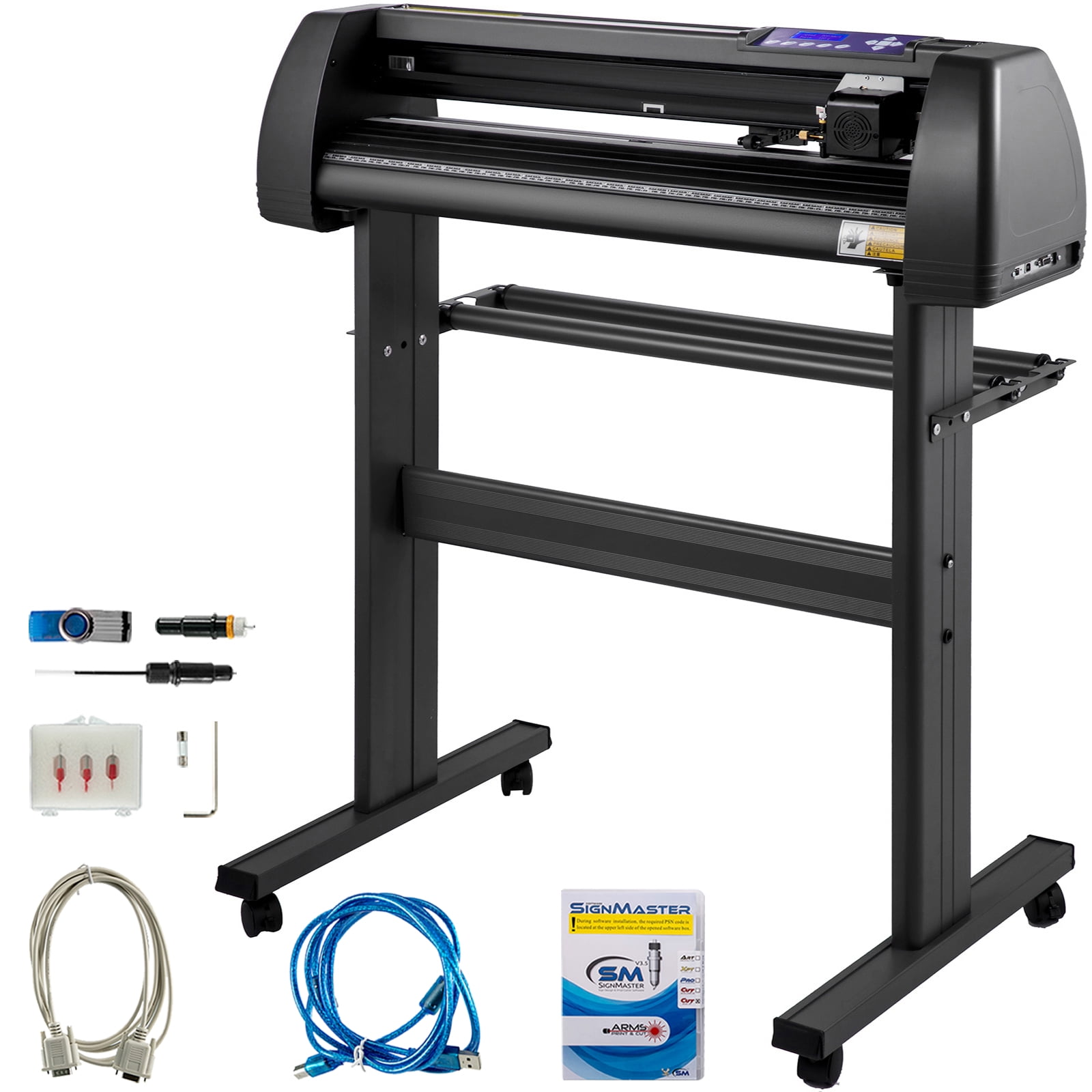 VEVOR Vinyl Cutter Machine, 720mm Vinyl Printer, 28 inch Plotter ...