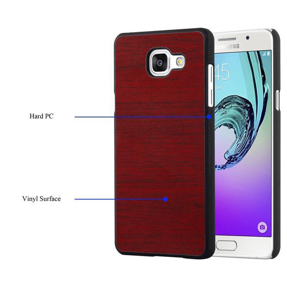 Cadorabo Case for Samsung Galaxy A5 2016 Cover Wood Screen