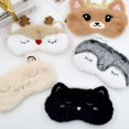 thumbnail image 2 of TELOLY Eye Covers for Sleeping,7.87*3.94"Sleep Mask for Kids,Plush Eyemasks for Sleeping, 2 of 4