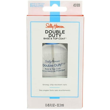 Sally Hansen Double Duty Base & Top Coat 0.45 oz (Pack of 4)