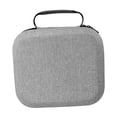 thumbnail image 3 of Estuche de almacenamiento para altavoz y micrófono, portátil, resistente a golpes, de EVA, resistente, con protección de audio, bolsa de viaje para Gris, 3 of 8