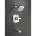 thumbnail image 3 of Delta Modern Monitor 14 Series Tub & Shower Trim - T144339-BL-PP - Matte Black, 3 of 4