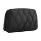 thumbnail image 1 of Organizador de electrónica, bolsa de viaje, bolsa pequeña para maquillaje, organizador de cosméticos y maquillaje. Negro, 1 of 9