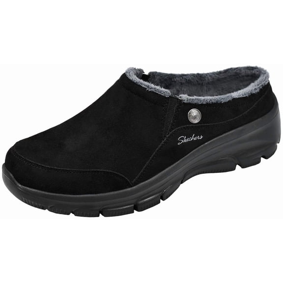 Skechers Easy Going Latte Mule, Casual Comfort Womens Slip on Shoes