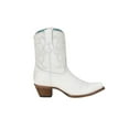 thumbnail image 2 of CORRAL Adult Female Embroidery Snip Toe Ankle Boots, Color: White, Size: 05, Width: M, 2 of 4