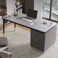 thumbnail image 3 of Game Slate Office Desks Simplicity Computer Luxury Home Office Desks Study Bedroom Escritorio Ordenador Work Furniture QF50OD My Lux Decor Round, 3 of 30