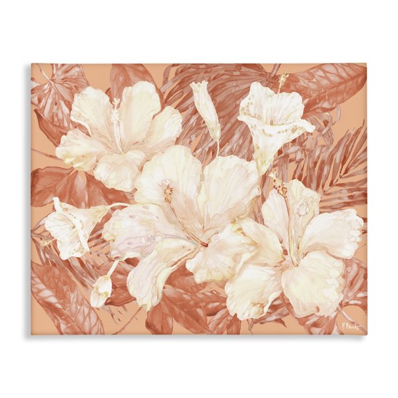 Stupell Industries Bohemian Bright Hibiscus Bundle Canvas Art, 20 x 16, by Paul Brent