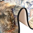 thumbnail image 6 of Dreamtimes Watercolor Cute Cat Hallway Runner Rug 2'x6' Kitchen Rug with Rubber Backing Winter Snow Non Slip Entryway Rug Runner Washable Soft Area Rug for Hallway Bedroom Kitchen Decor, 6 of 6