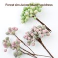thumbnail image 1 of Gwong Decoración hogareña 1Bouquet 10cm Flores artificiales ecológicas Requieren Sin mantenimiento Plastic Fake Fake Touch Flowers para oficina Gwong 21061614, 1 of 6