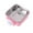 A, variant on Removable Stainless Steel Hanging Pet Cage Bowl with Holder for Dog Cat Puppy Rabbit Bird Kennel Food Water Feeder