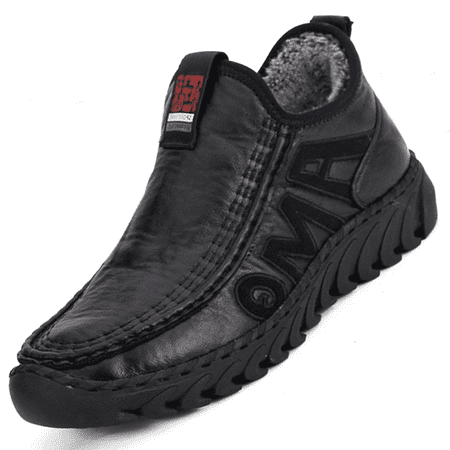 

Men‘s Warm Fleece Shoes Comfortable Non-slip Snow Boots Winter