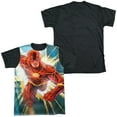 thumbnail image 2 of JLA Faster Than Lightning Unisex Adult Halloween Costume Sublimated T Shirt, 2 of 4