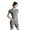 Marine Rock Ash, variant on Women's Shorts Women High Waisted Comfy Tummy Control Spandex Workout Shorts S-XXXL