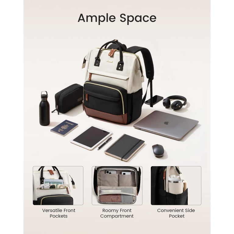 LOVEVOOK Laptop Backpack for Women, 15.6 Inch Work Business 