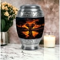 thumbnail image 6 of Yatskia Elephant At Dusk Adult Urns For Human Ashes Women & Men, Funeral Urns For Adult Ashes Women, (Monar 10 Inch and 3 Inch), 6 of 8